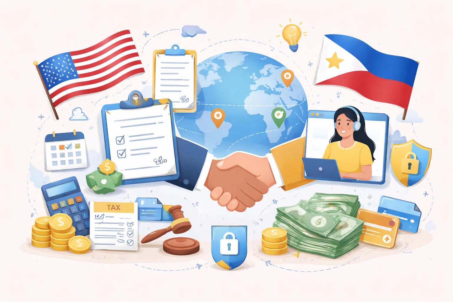 How US Companies Can Hire Filipino Freelancers Legally