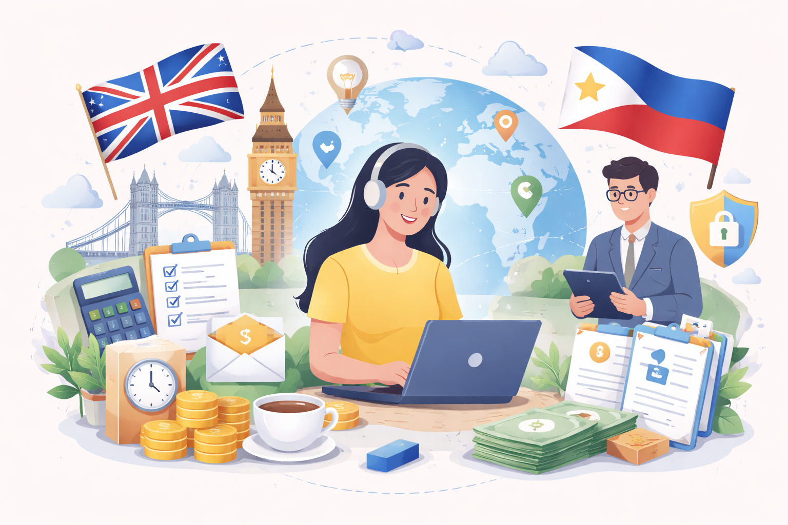 Hiring Filipino Virtual Assistants for UK Businesses